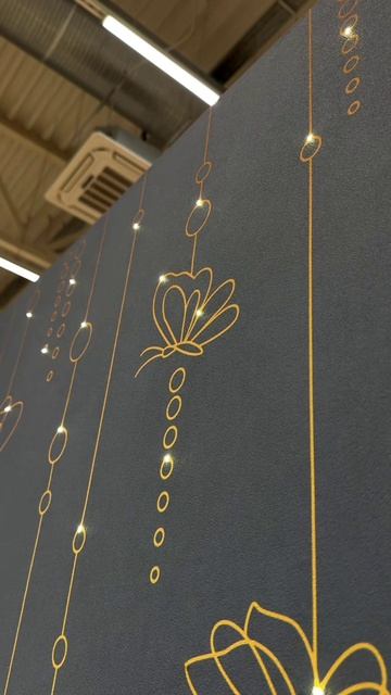 Фреска с бабочками от российского бренда Ortograf