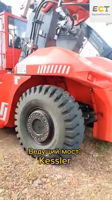 HELI RSH4532-CU4 Reach Stacker 45 тонн с оригинальным шведским спредером ELME
