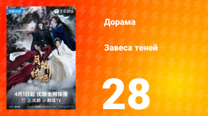 Завеса теней 28 серия