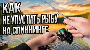 Урок 8. Распознавание поклевки и подсечка - спиннинг для новичков