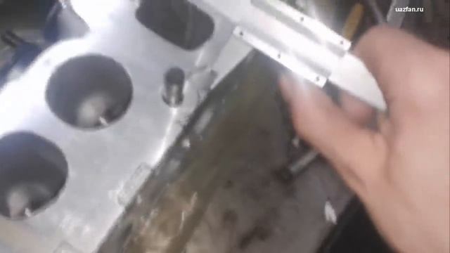 ГБЦ-417 УАЗ с 80 бензина на 92