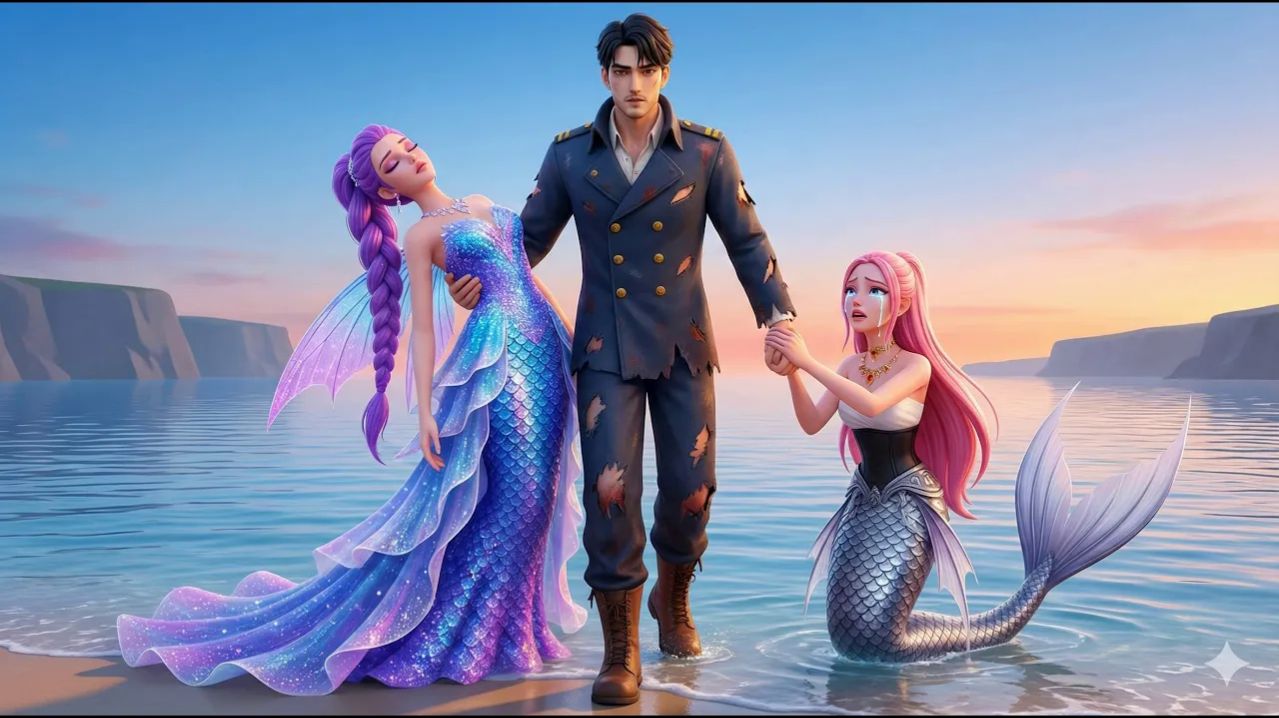 Светящаяся жемчужина русалки Руми! 🌟 Джину восстанавливает разрушенный маяк