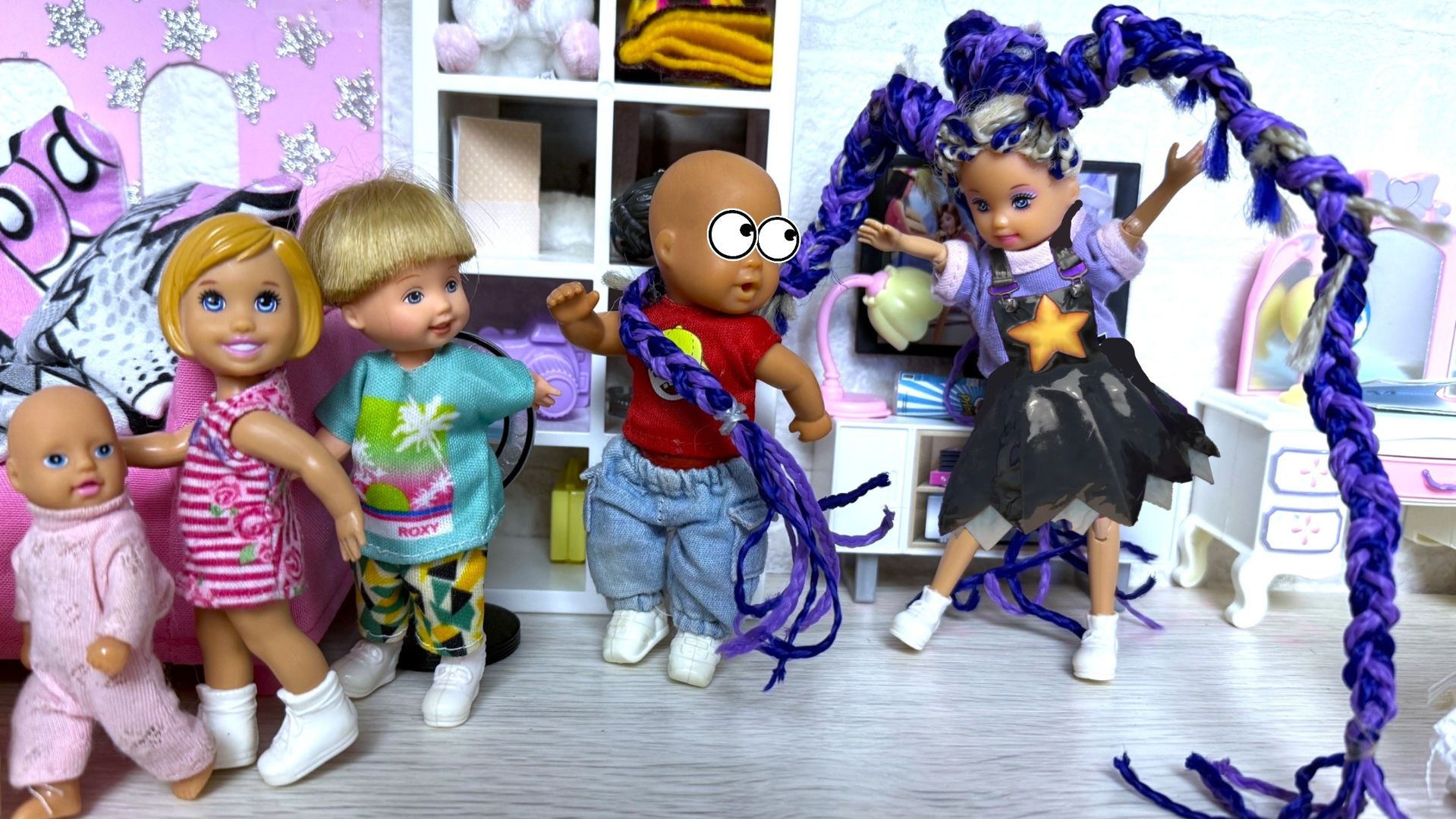 Лили Лавбрейдз У НАС ДОМА😮😮😮 Катя и Макс веселая семейка! Куклы Барби истории POPPY PLAYTIME