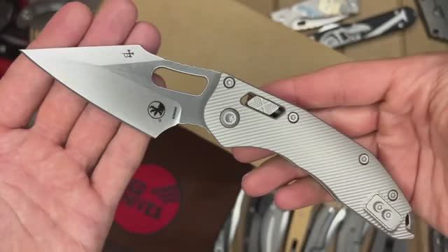 Реплика Microtech Stitch RAM Titanium A+++ - обзор!