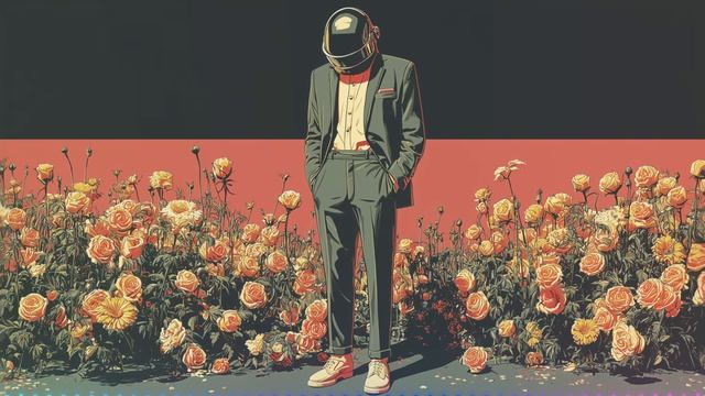 Daft Punk Velvet Romance 🌹🎧 ｜ Chillwave, Synthwave, Funk Groove, Retro Night Vibes-(1080p25)