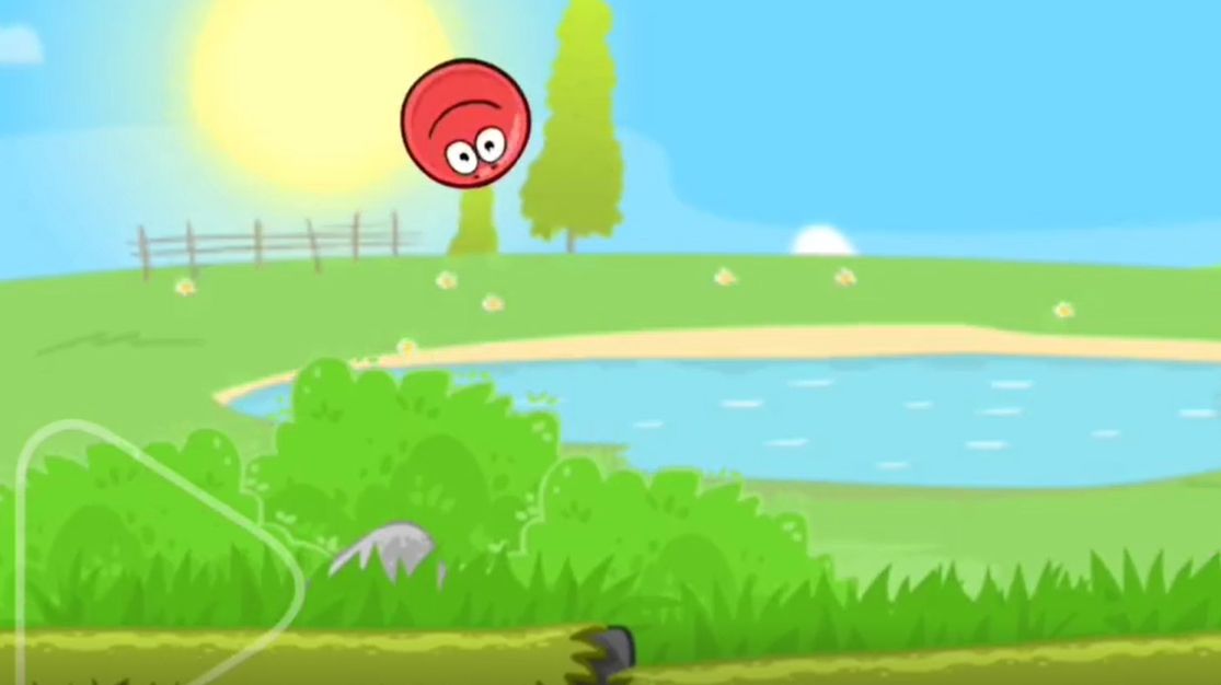 Красный шар .