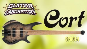 Безголовая бас-гитара Cort Space4-WBAG