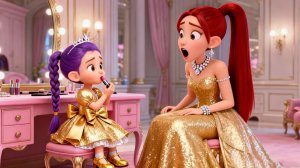 😱 Боже мой!💄Малышка Руми впервые делает макияж, чтобы выглядеть как Мира