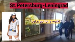 Ленинград Санкт-Петербург Невский проспект от улицы (площади) Восстания до дома 110 (Фрагмент 1)