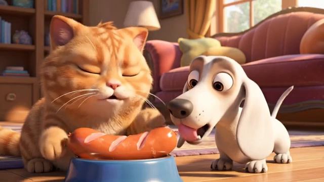 Жизнь домашних питомцев! Мультфильм для детей от 3 до 7 лет 2026