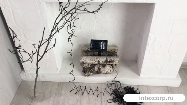 Гирлянда на солнечной батарее Solar НИТЬ, 400 разноцветных LED-огней, 24 м, DX9520020