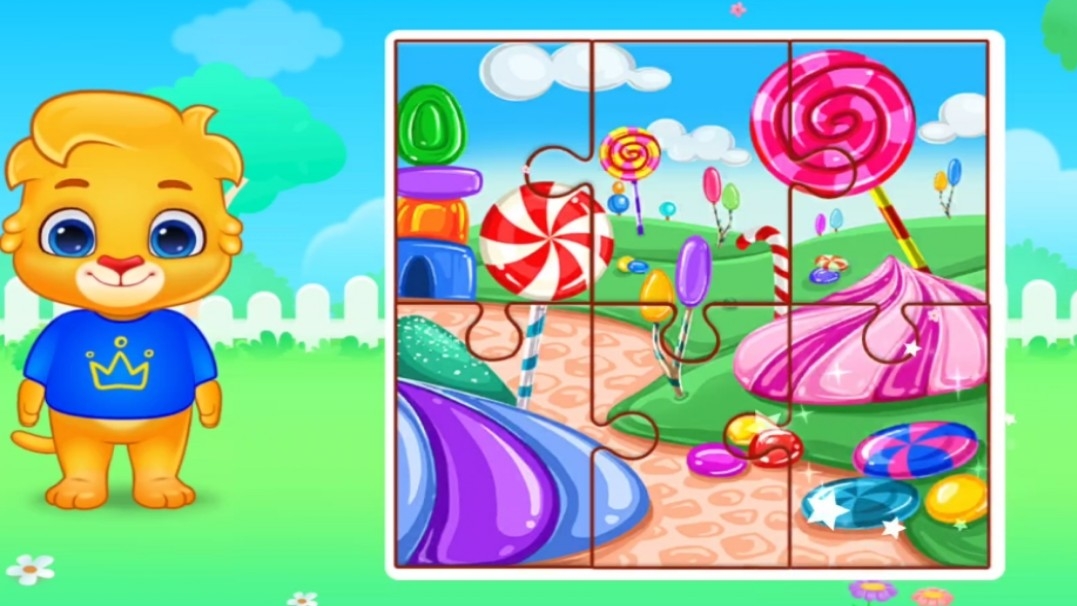 Развивающий Мультфильм для Детей/Собери Пазлы Животные/Учим названия Животные/Обучающие Мультики