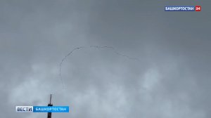 Над уфимским Телецентром пролетела стая гусей