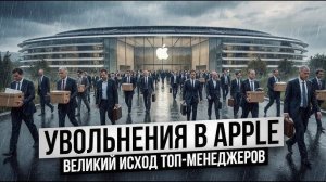 В Applе всех увольняют! Что происходит? Конец эпохи?