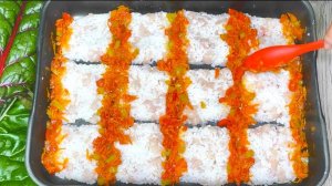 ПОЧЕМУ у меня РАНЬШЕ НЕ БЫЛО этого РЕЦЕПТА? Ведь можно ПРОСТО все выложить на противень!#735