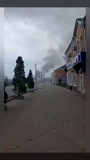 💥🇺🇦Прилеты по целям в Богодухове Харьковской области. На месте ударов возникли пожары…🔥