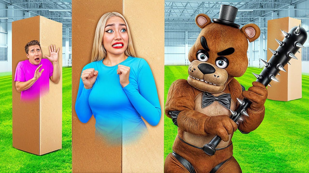 Экстремальные Прятки с Фредди # Пять ночей с Фредди в Реальной жизни от Candy DO