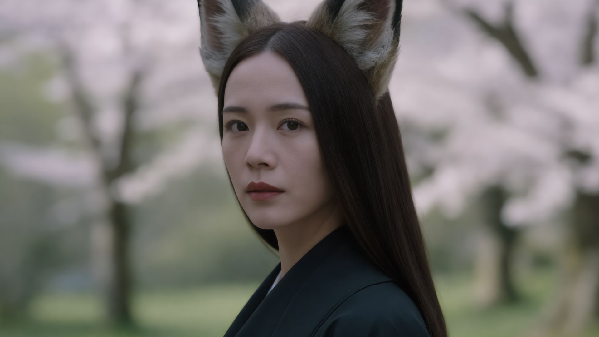 На границе тишины | Кицунэ — AI клип