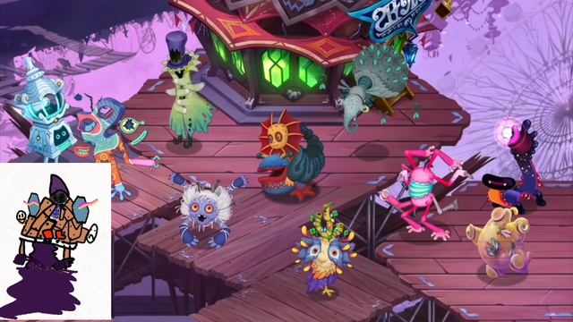 что если бы четырёх элементный был на паронормальеом кврнавале