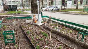 Мой городской дворик .