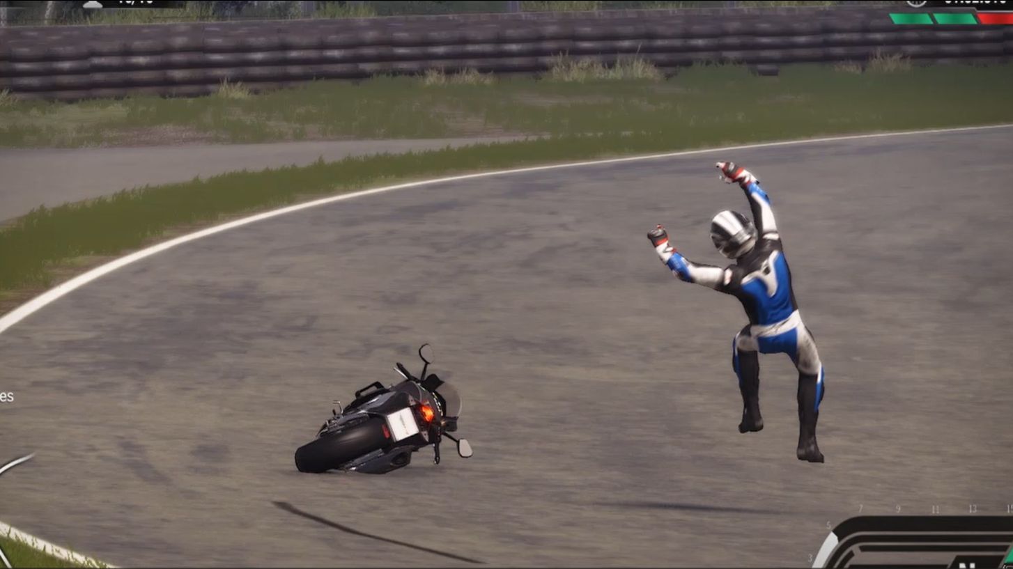 Мотоциклы и Аварии на высокой скорости RiMS Racing