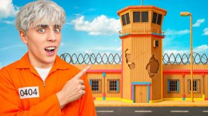 Побег из Самой ОХРАНЯЕМОЙ КАРТОННОЙ ТЮРЬМЫ !