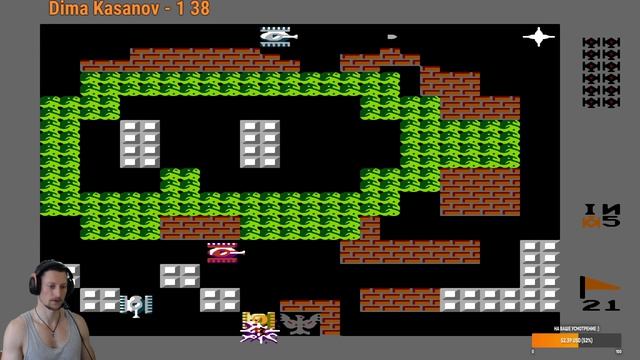 Battle City  Famicom & Game Boy  1985 г.  Уровень 21