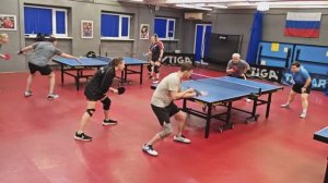 III ф. Буханов/Радченко (997) - Хусаинов/Федосеева (894) 19.04 Парный турнир по настольному теннису