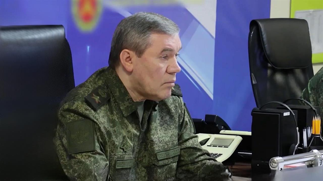 Начальник Генерального штаба ВС РФ Валерий Герасимов проинспектировал 
