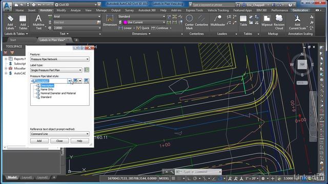 026 Adding Labels In Plan View