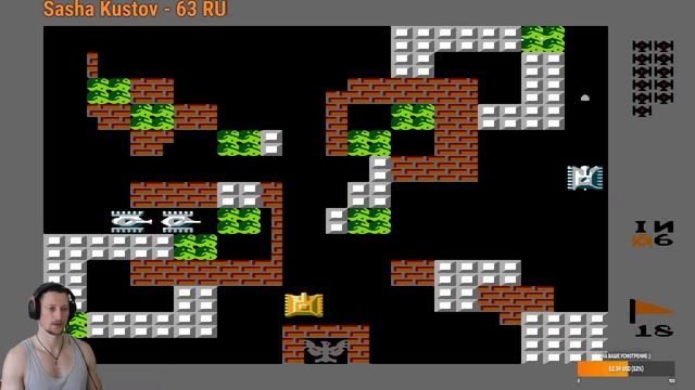 Battle City  Famicom & Game Boy  1985 г.  Уровень 18