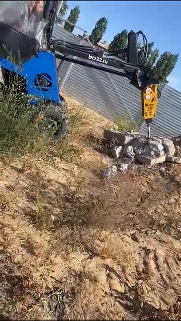 Барнаулец 500 с отбойным молотком в деле!💪🏼