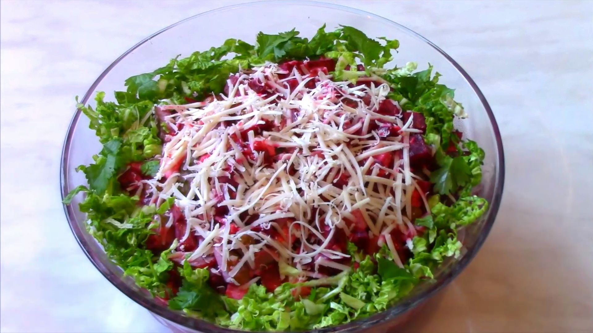 Салат Виолетта.