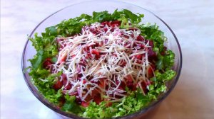 Салат Виолетта.