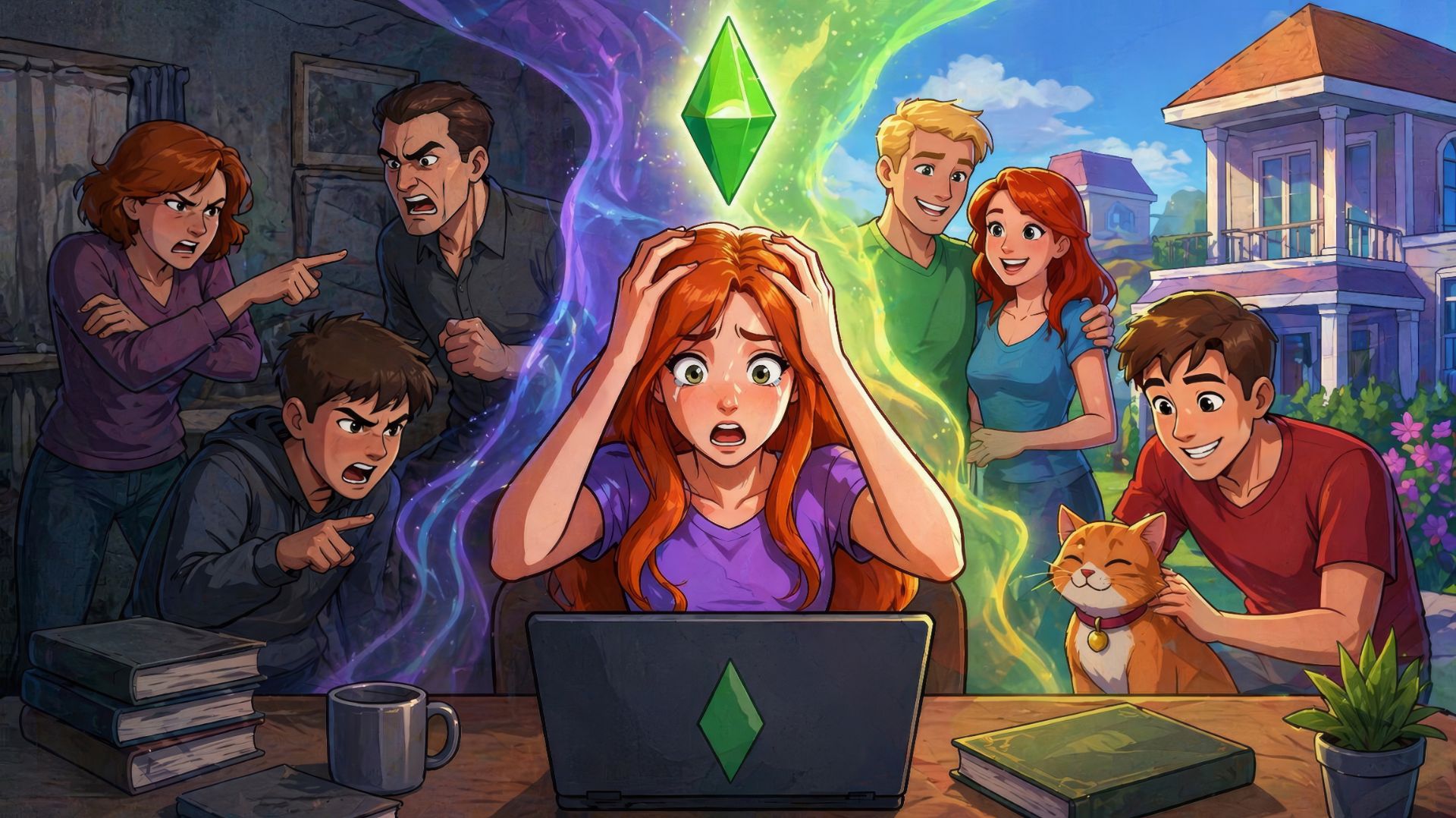 Я Была в SIMS Так Долго, Что Теперь не Отличаю Реальную Жизнь от Игры