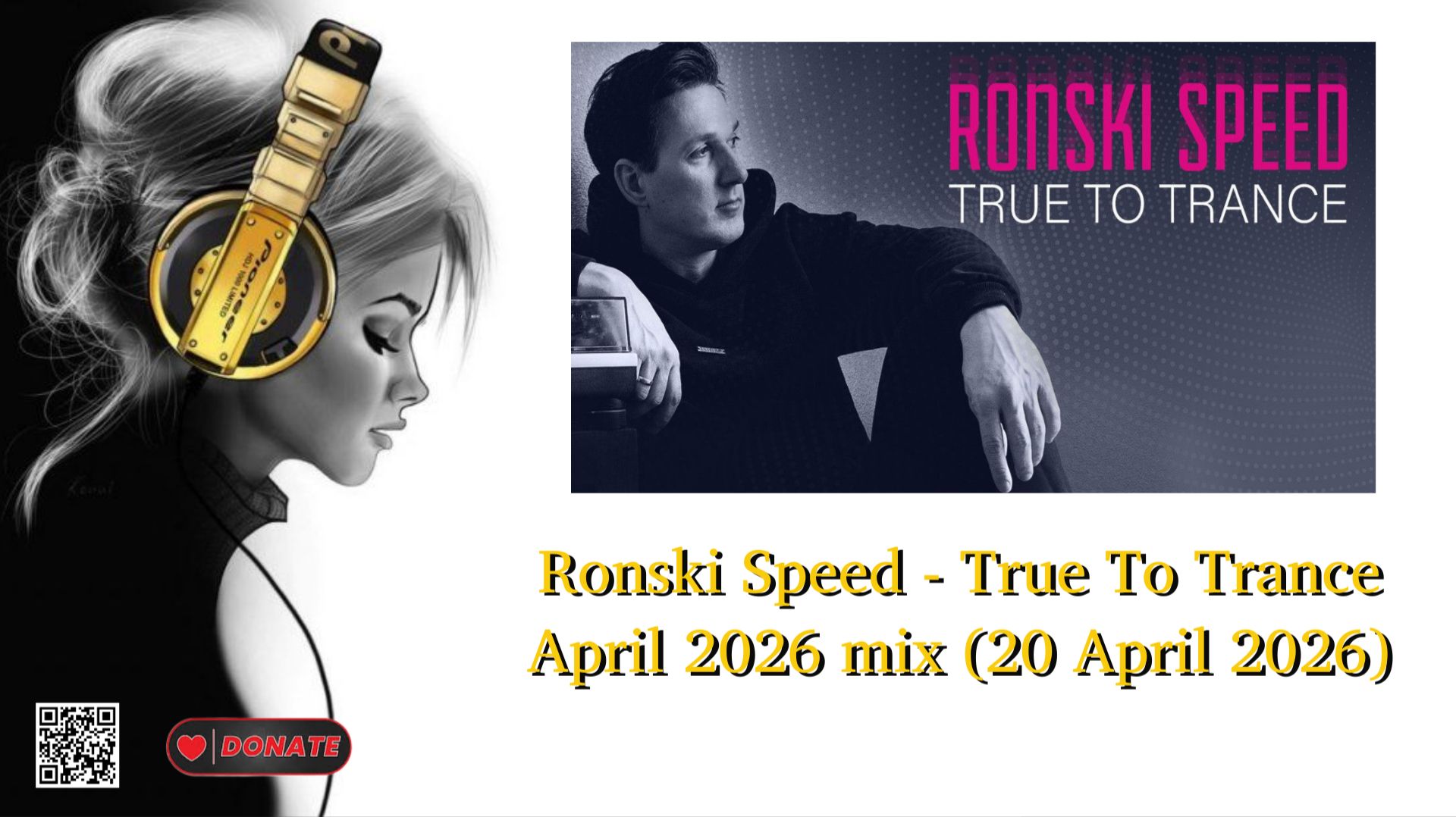 Ronski Speed - True To Trance April 2026 Mix (20 April 2026)