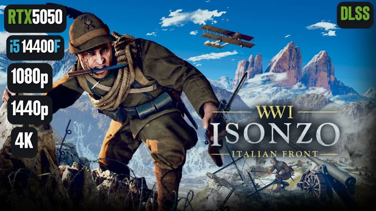 ISONZO | RTX 5050 + I5 14400F | 1080p, 1440p, 4K | DLSS
