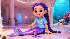 ☺️ Малышка Руми Стала Русалкой, Как и Ее мама Руми ｜ KPOP Demon Hunters