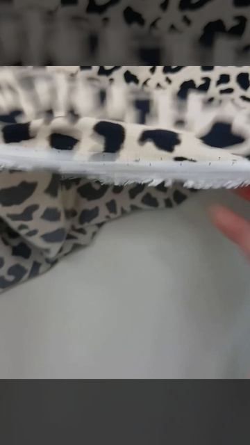 Креповая вискоза леопард ИТАЛИЯ