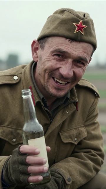 Смех и воспоминания: Человек с бутылкой #история #победа #воспоминания