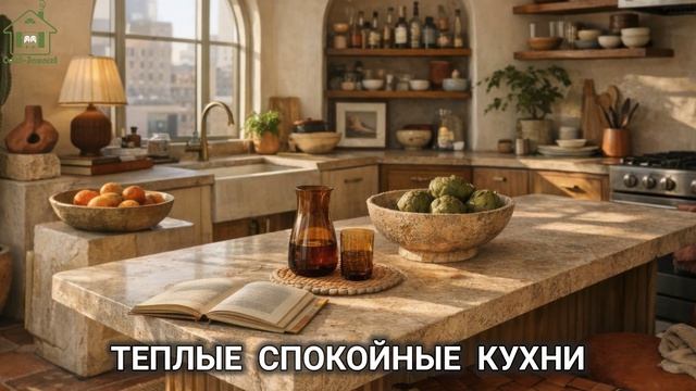 Теплые спокойные кухни фото идеи для вдохновения (19)