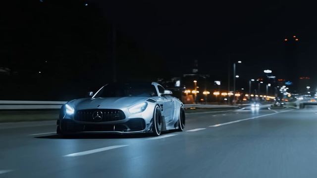 TXDO - EMPTY / Mercedes AMG GTS Widebody / Night Run
