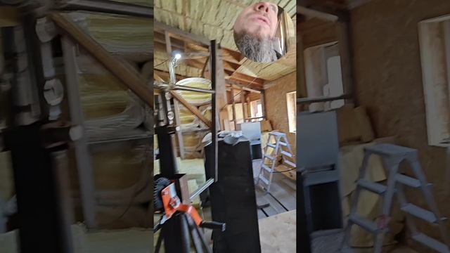 САМОЕ ЛЕГКОЕ УТЕПЛЕНИЕ ПОТОЛКА ИЗ ДВУТАВРОВЫХ БАЛОК