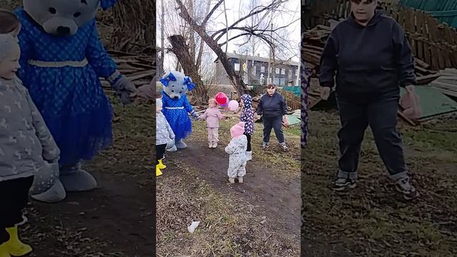 день рождения племяшек