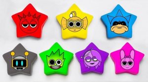 УГАДАЙ, КАКОЙ ПЕРСОНАЖ СПРУНКИ ВЫЙДЕТ ИЗ КУБОВ | ВСЕ СПРУНКИ RETAKE OC | DIY КУБЫ СПРУНКИ