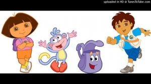 Dora Márquez, Boots the Monkey, Backpack & Diego Márquez - Animal Jam