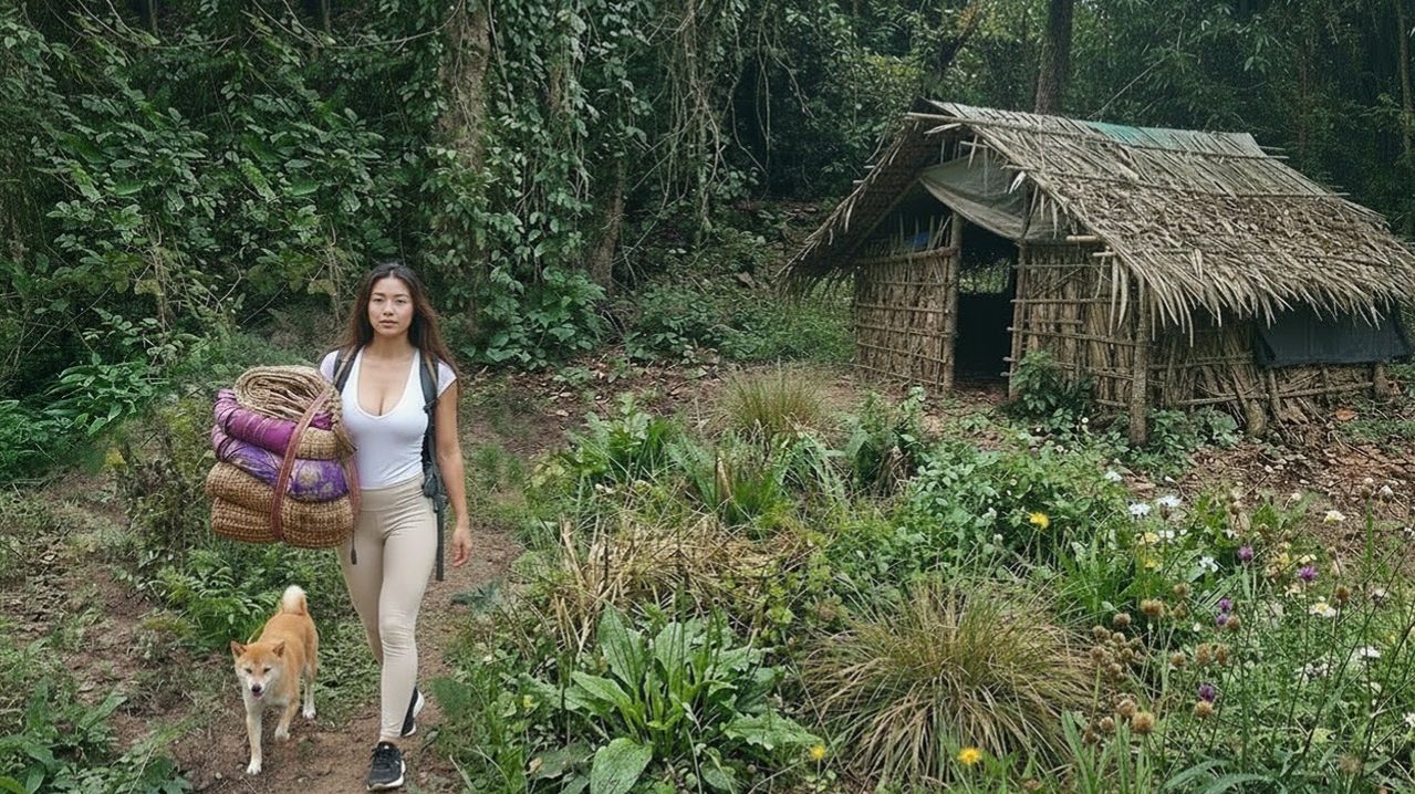 После 100 дней в дикой природе она прощается со своим убежищем