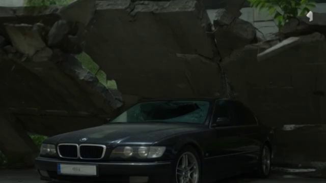 Джейсона упала плита Чёрный BMW 750IL E38