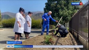 Жители Баксанского района приняли участие в масштабном субботнике по санитарной очистке