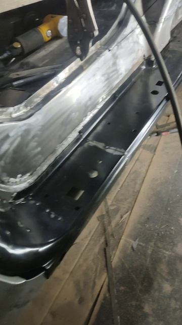 примерка порога УАЗ патриот пикап